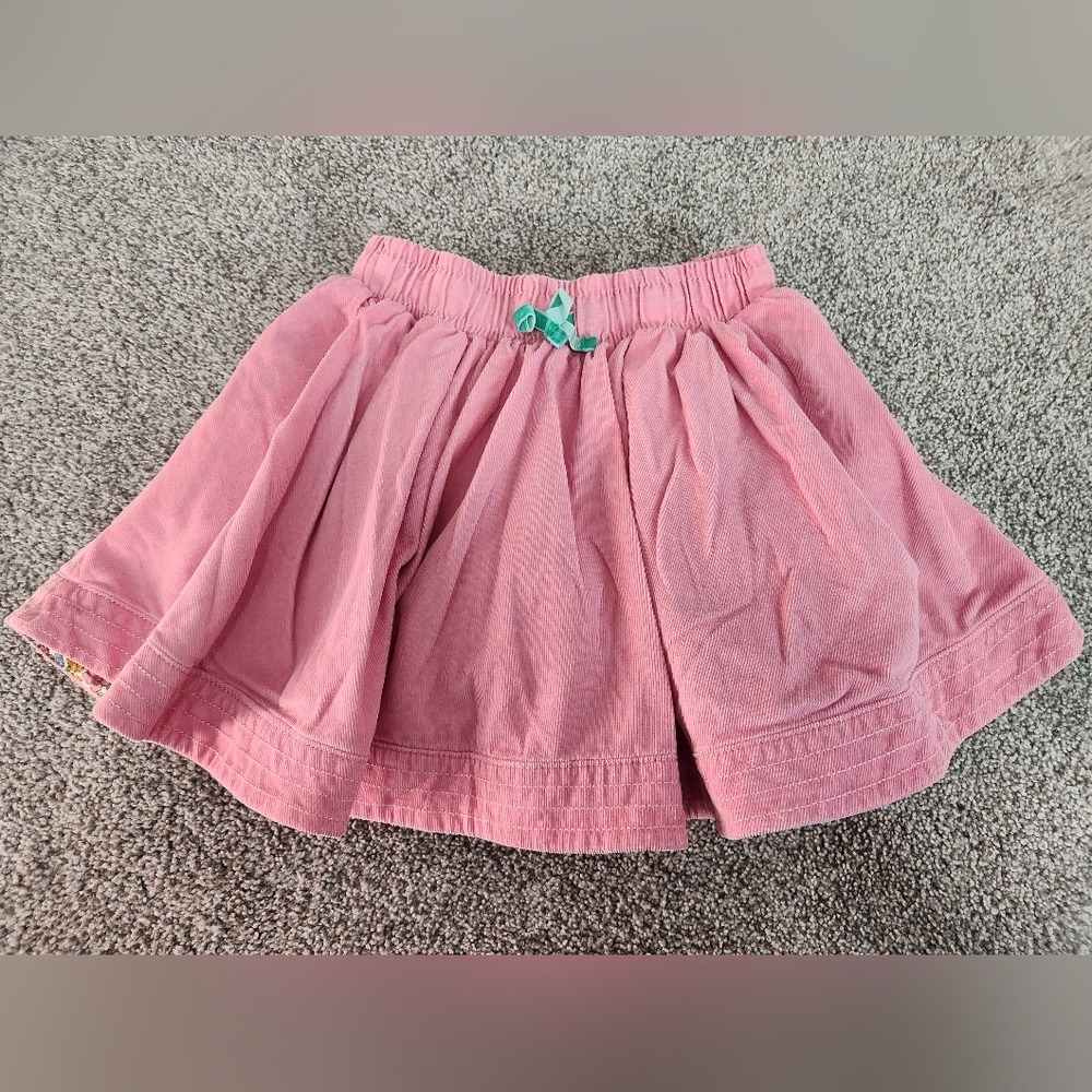 Mini Boden Cord Twirl Skirt